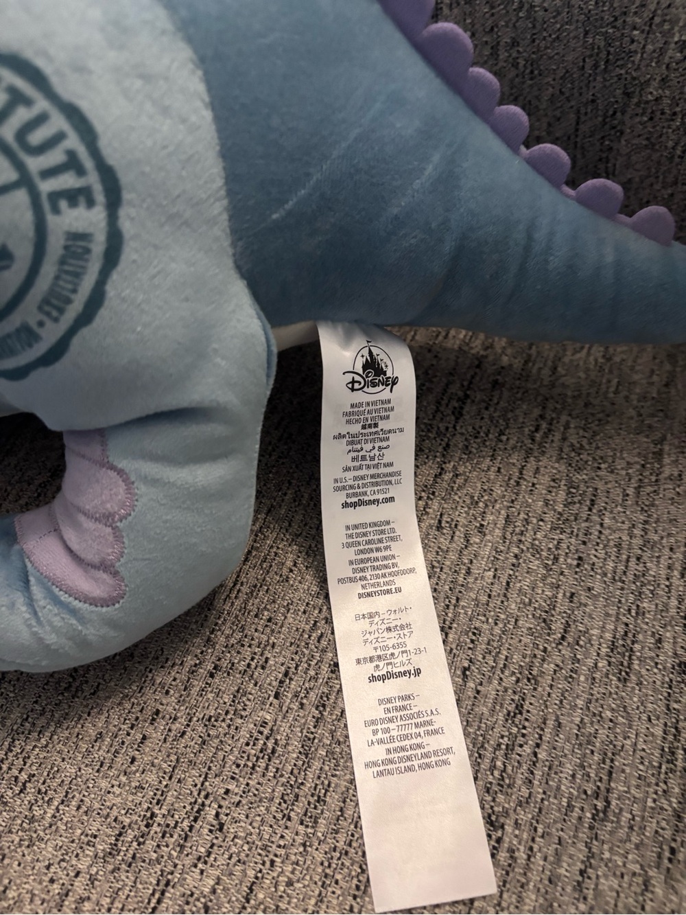 Disney’s Animal Kingdom DinoLand USA Aladar Dino Institute Iguanodon Plush - Picture 4 of 8